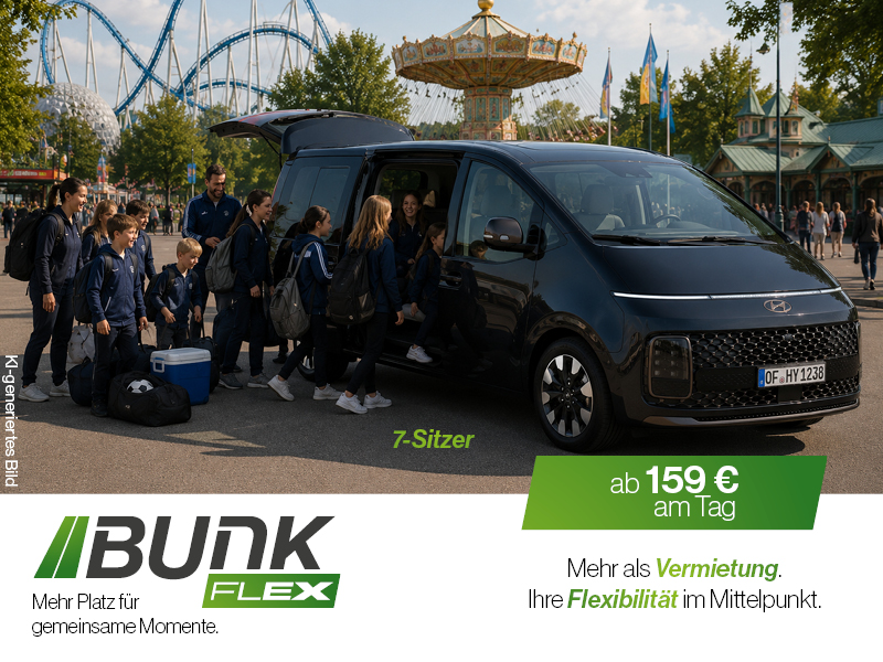 Vermietung Hyundai STARIA 7-Sitzer