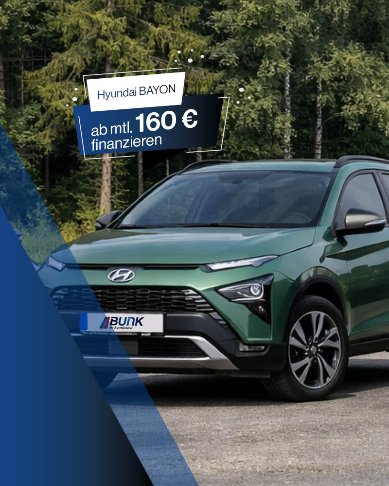 Hyundai BAYON Tageszulassungen