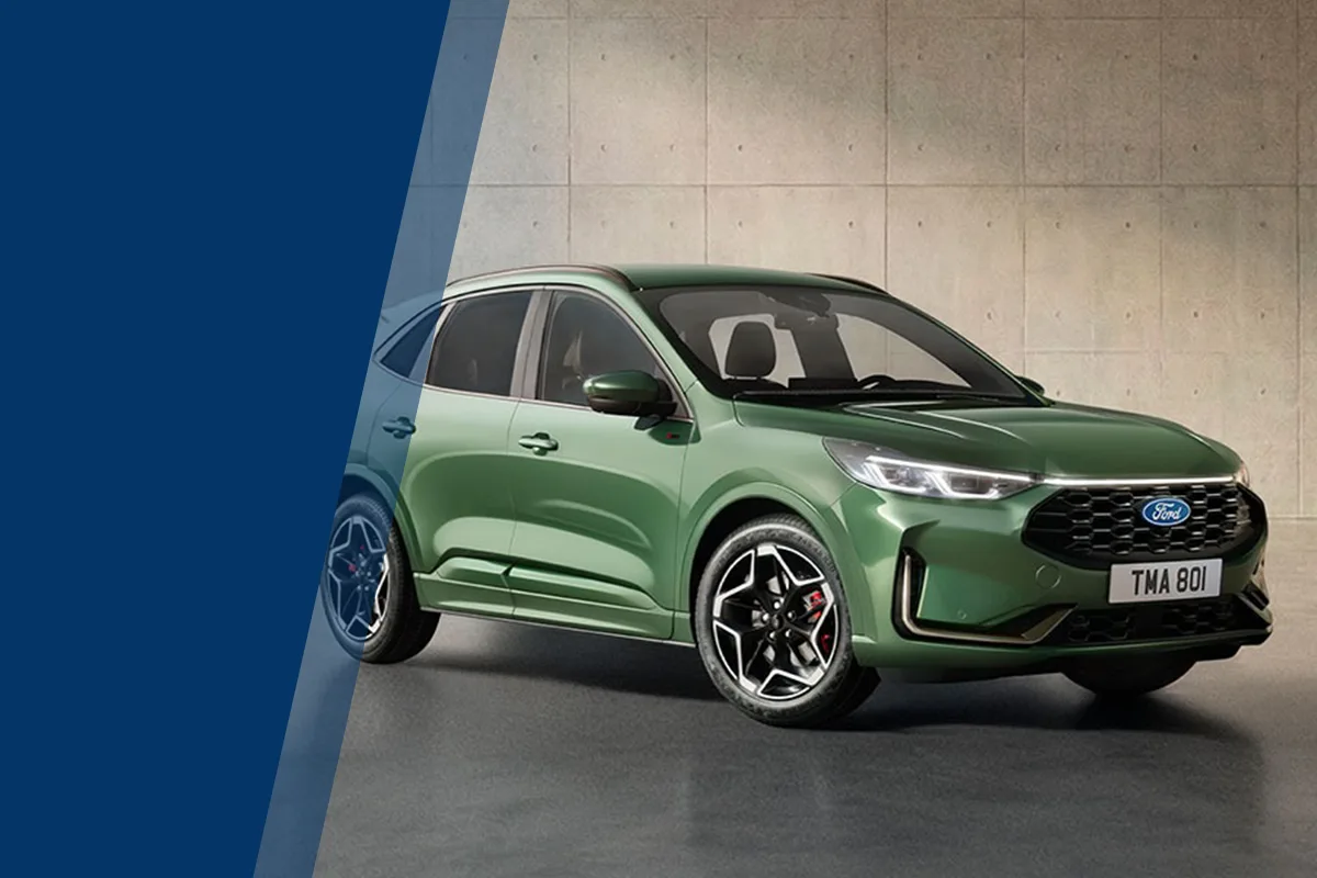 Grüner Ford Kuga